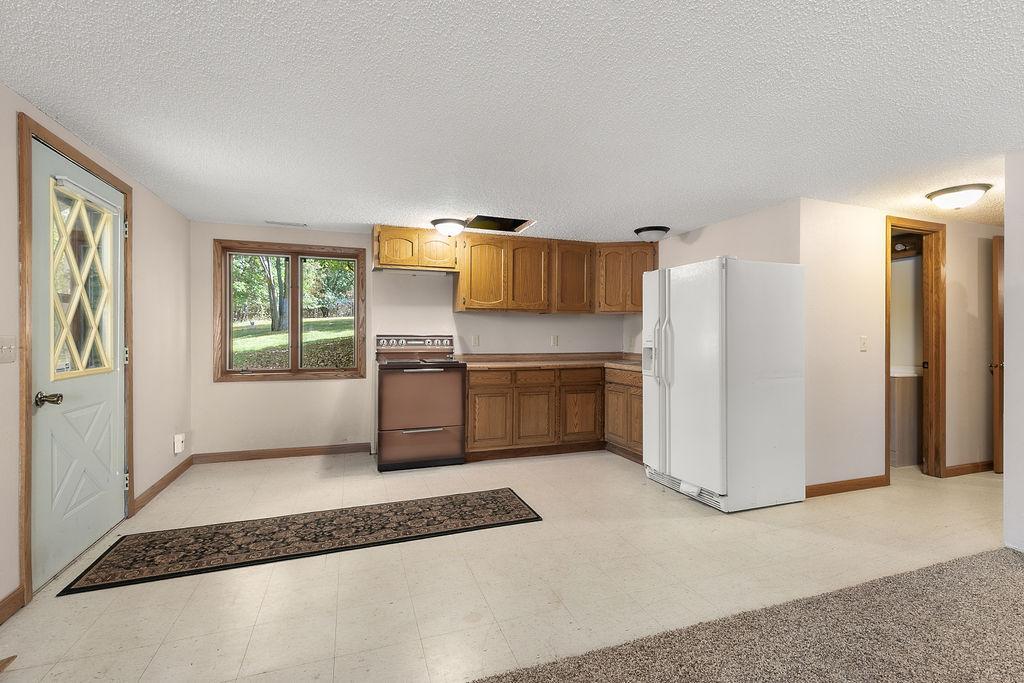Lower Level Kitchen with another family room