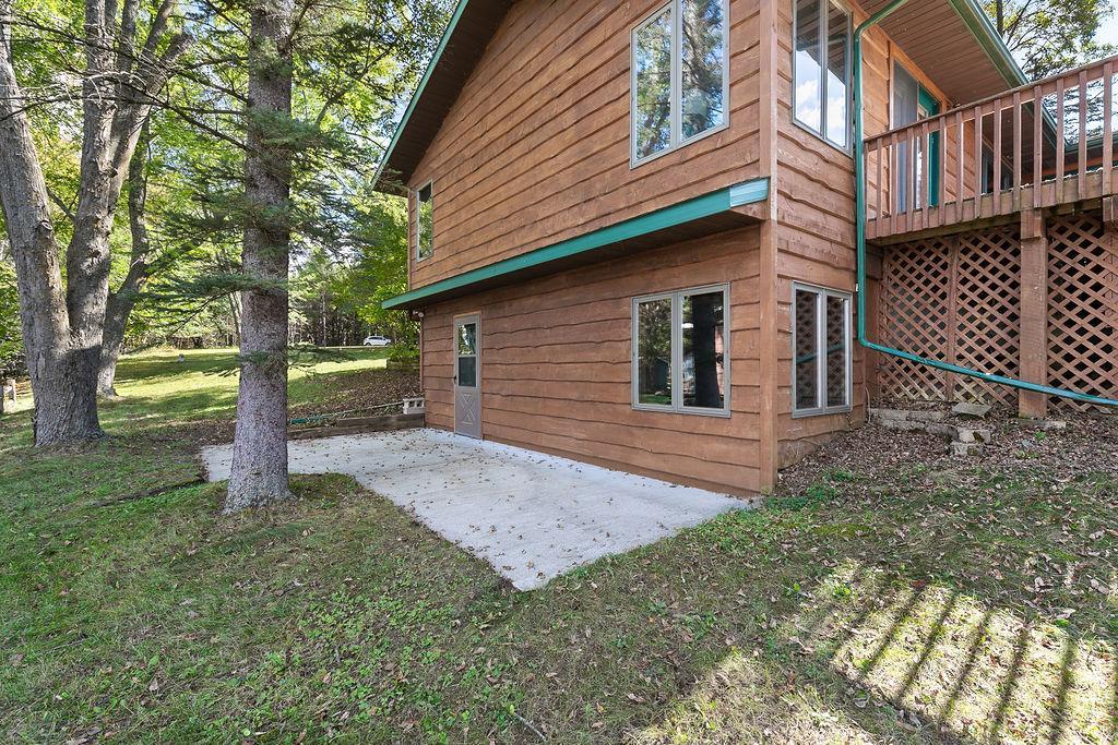 Service door going into the lower level walk-out