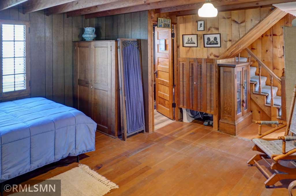 Full bathroom located right off the main level bedroom.