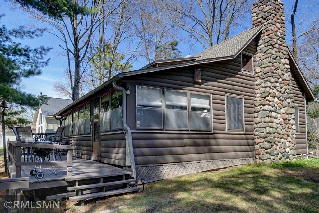 Lakeside of the cabin.