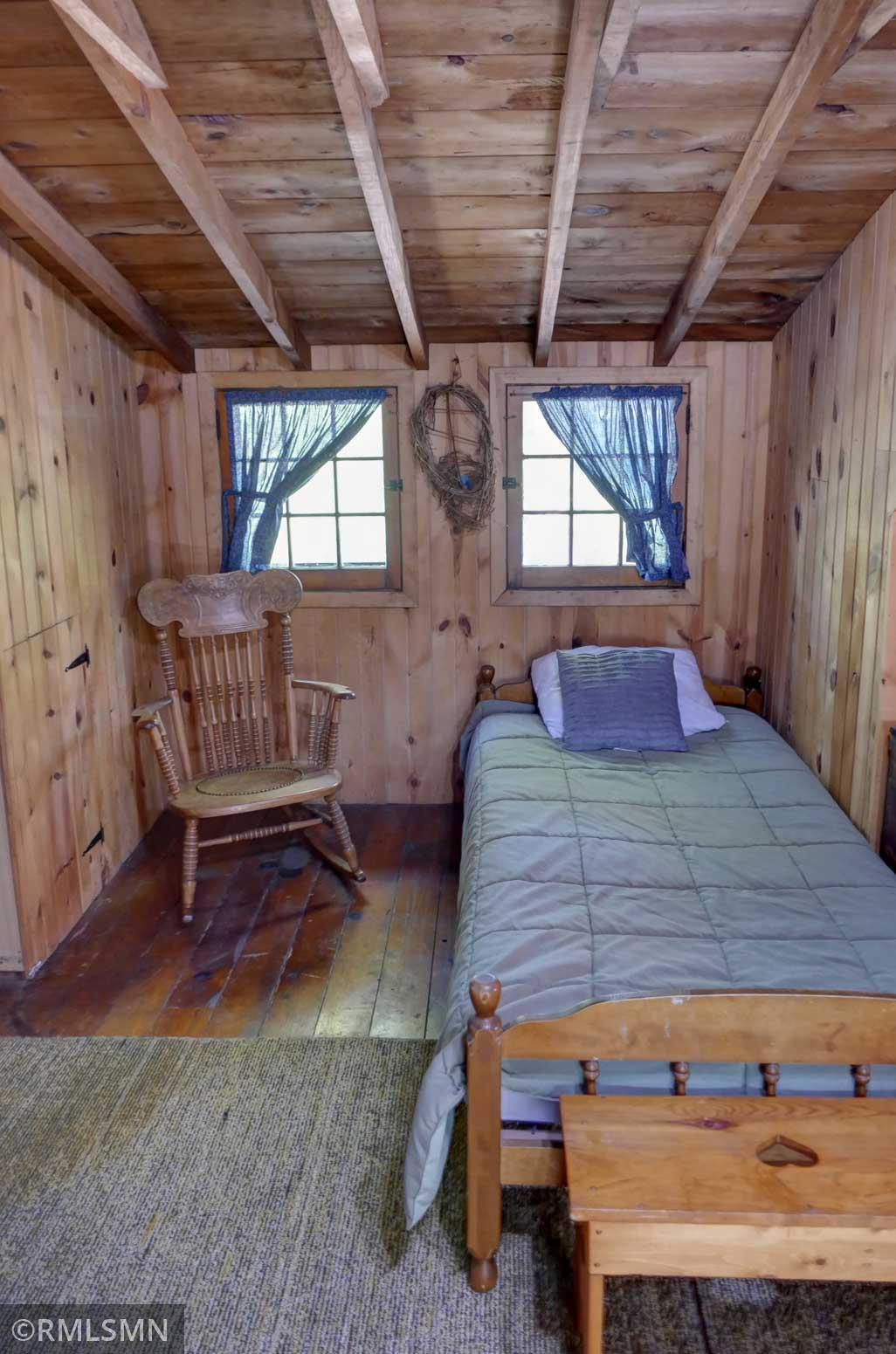 The upstairs includes two charming dormers to increase the square footage.