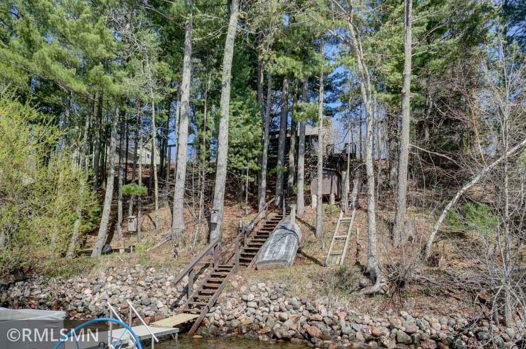 A look back up at the cabin.