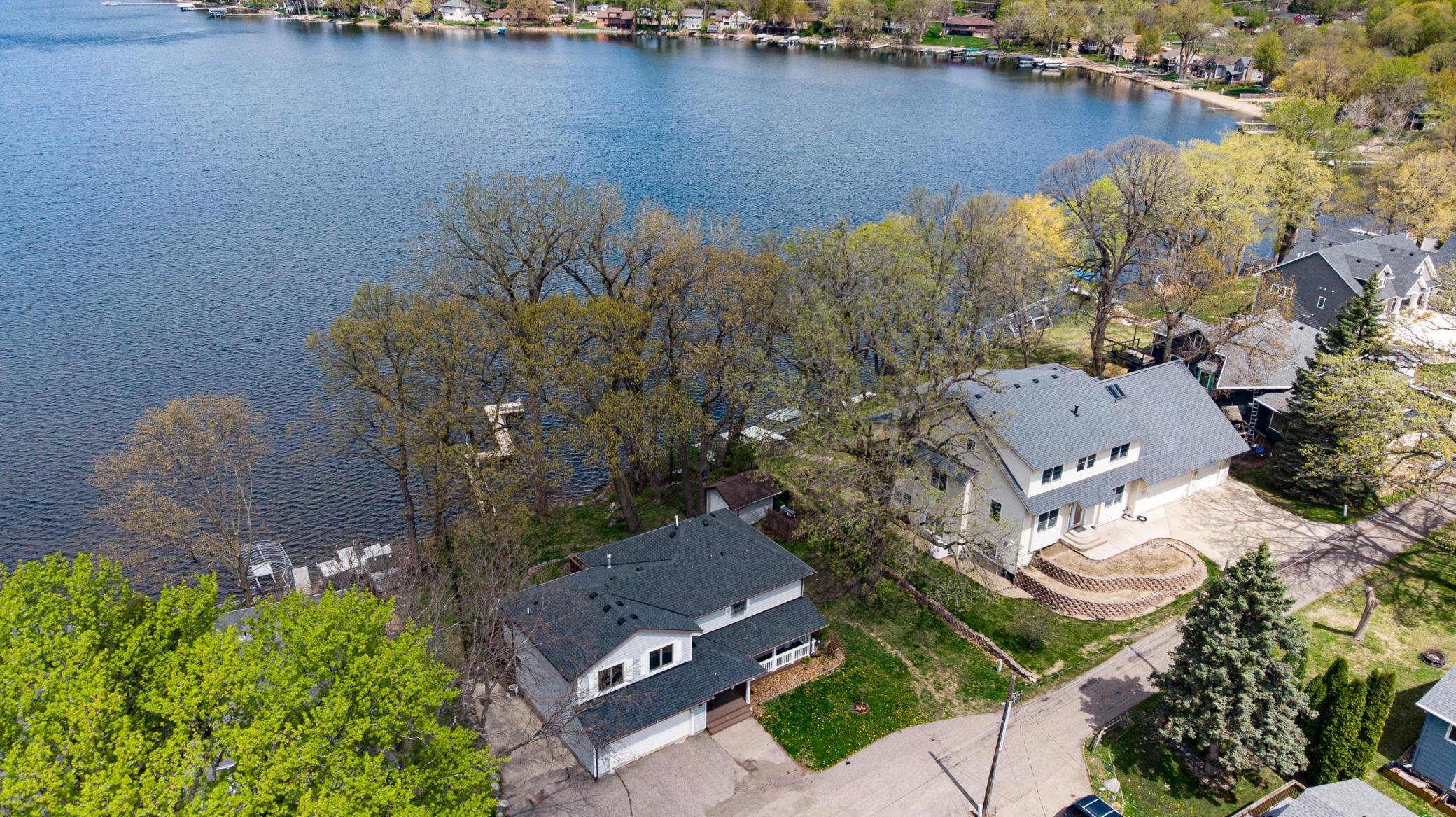 This home is tucked onto a quiet dead-end street.