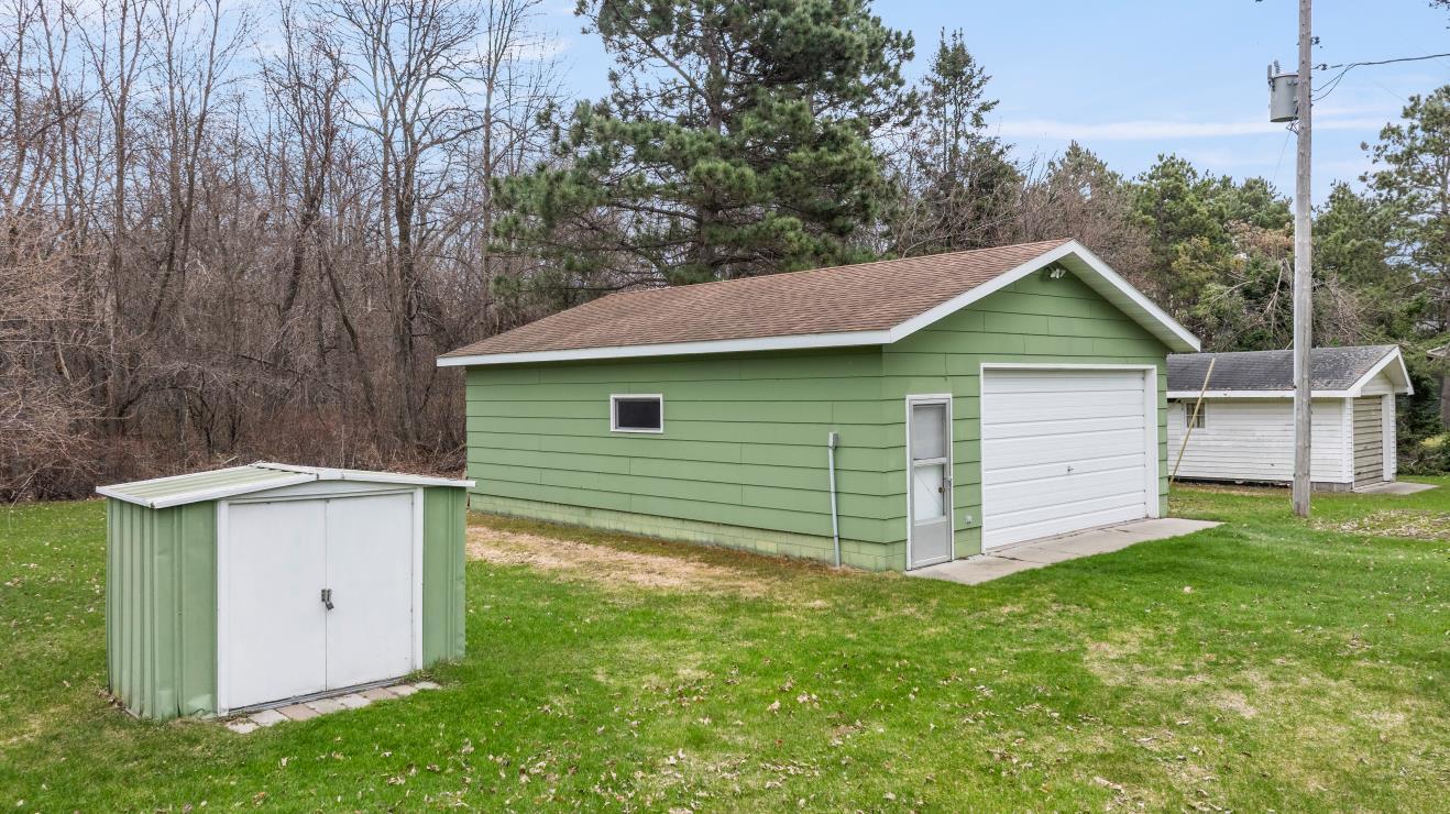 Oversized Garage and Shed