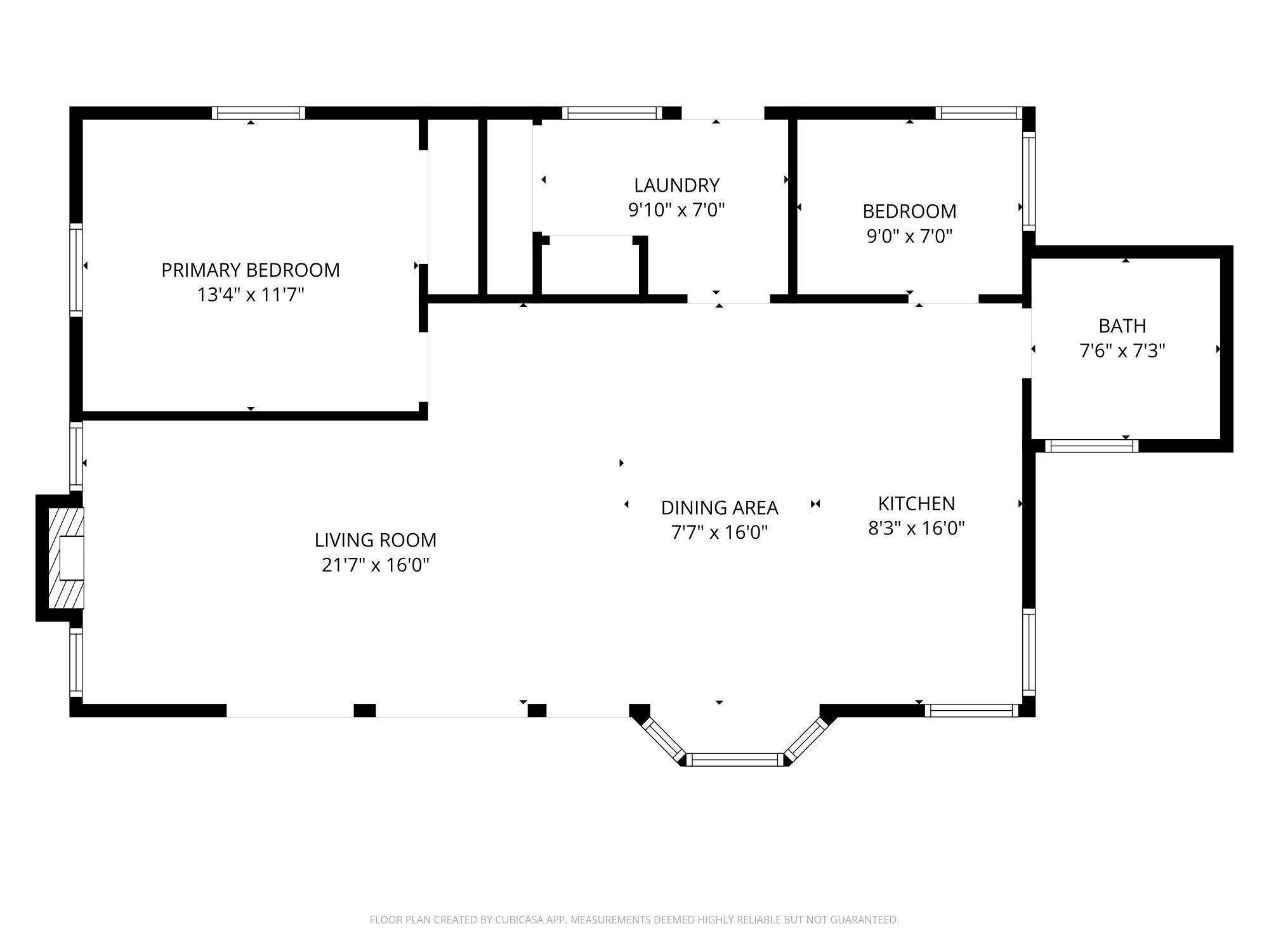 Main Cabin Floor Plan