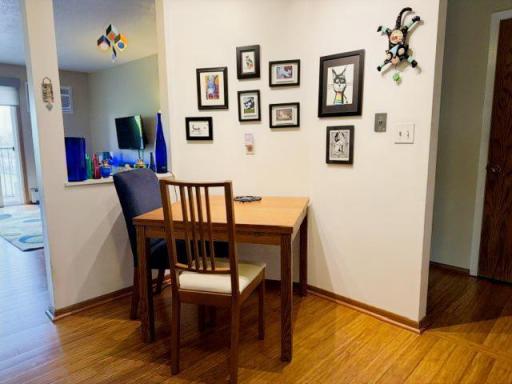 The large kitchen offers space for a dining table - home office - or your china cabinet, etc.!