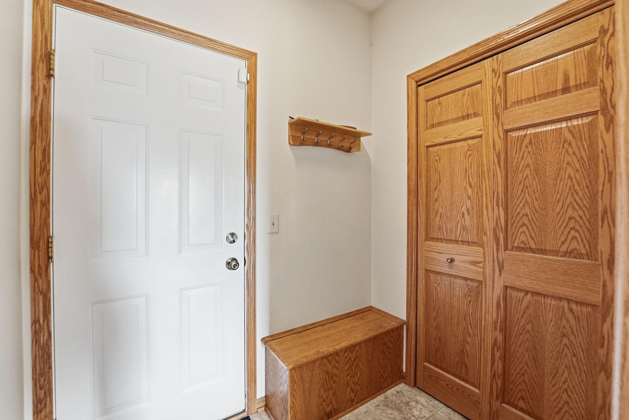 Back Entry off Garage