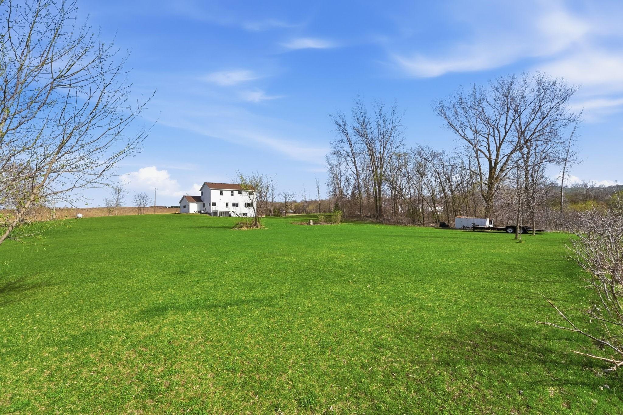 Huge yard! Lots of room to roam!