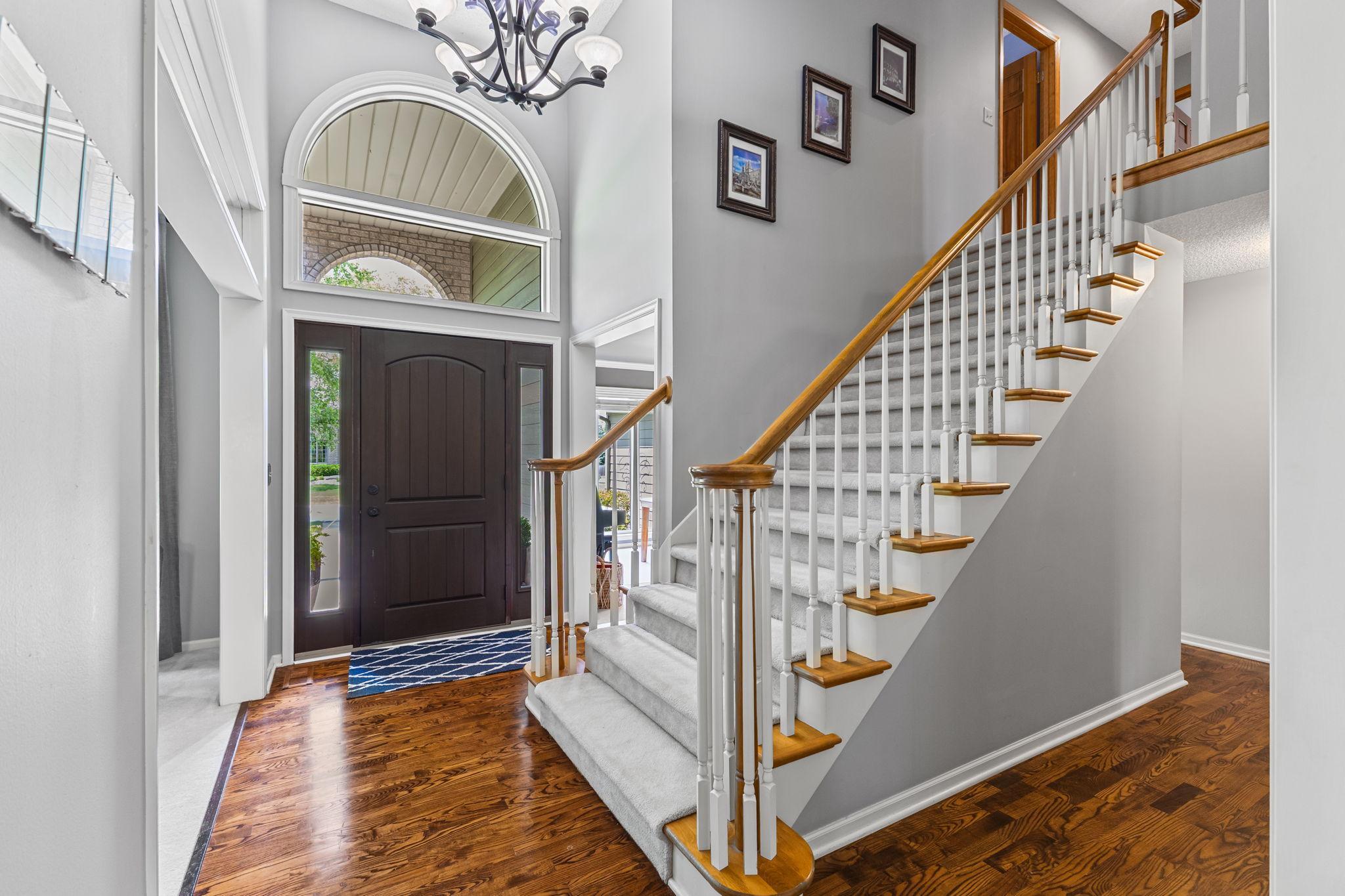 The grand entrance is just the beginning of endless quality craftsmanship, exceptional finishes and superior design.