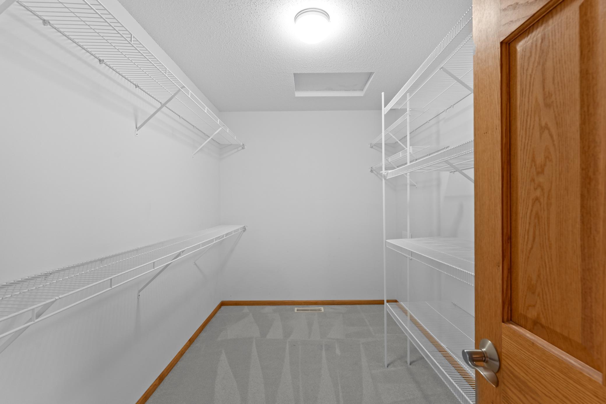 Primary Walk-In Closet