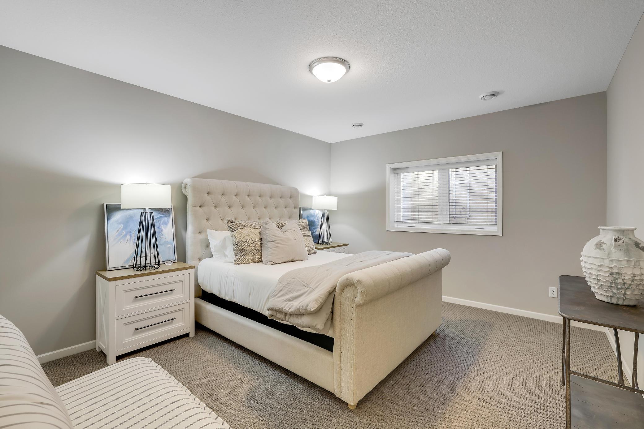 Come in and unwind in this lower level bedroom area!