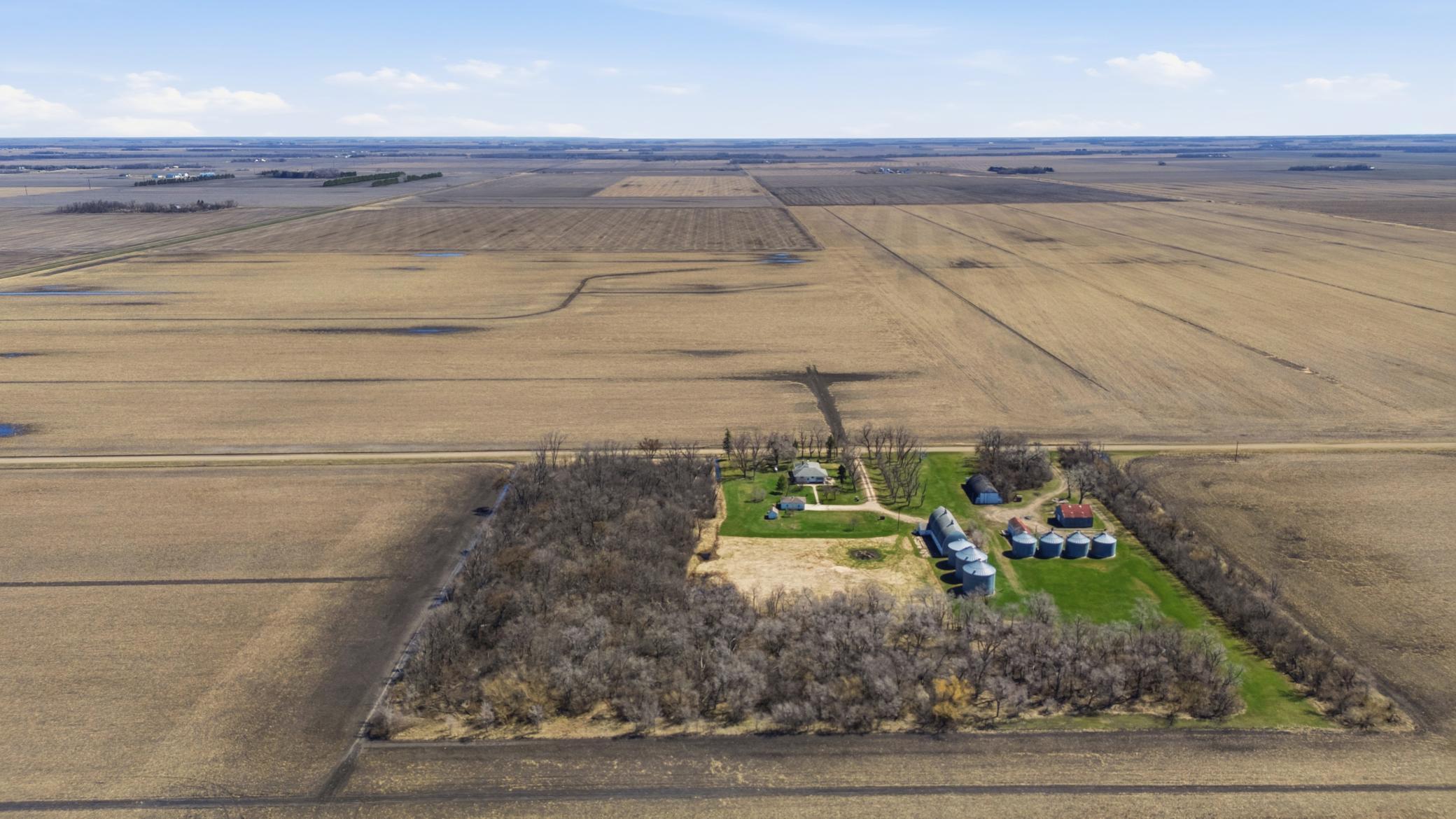 Drone - Grain Bins, Quonset, and farm buildings not Included