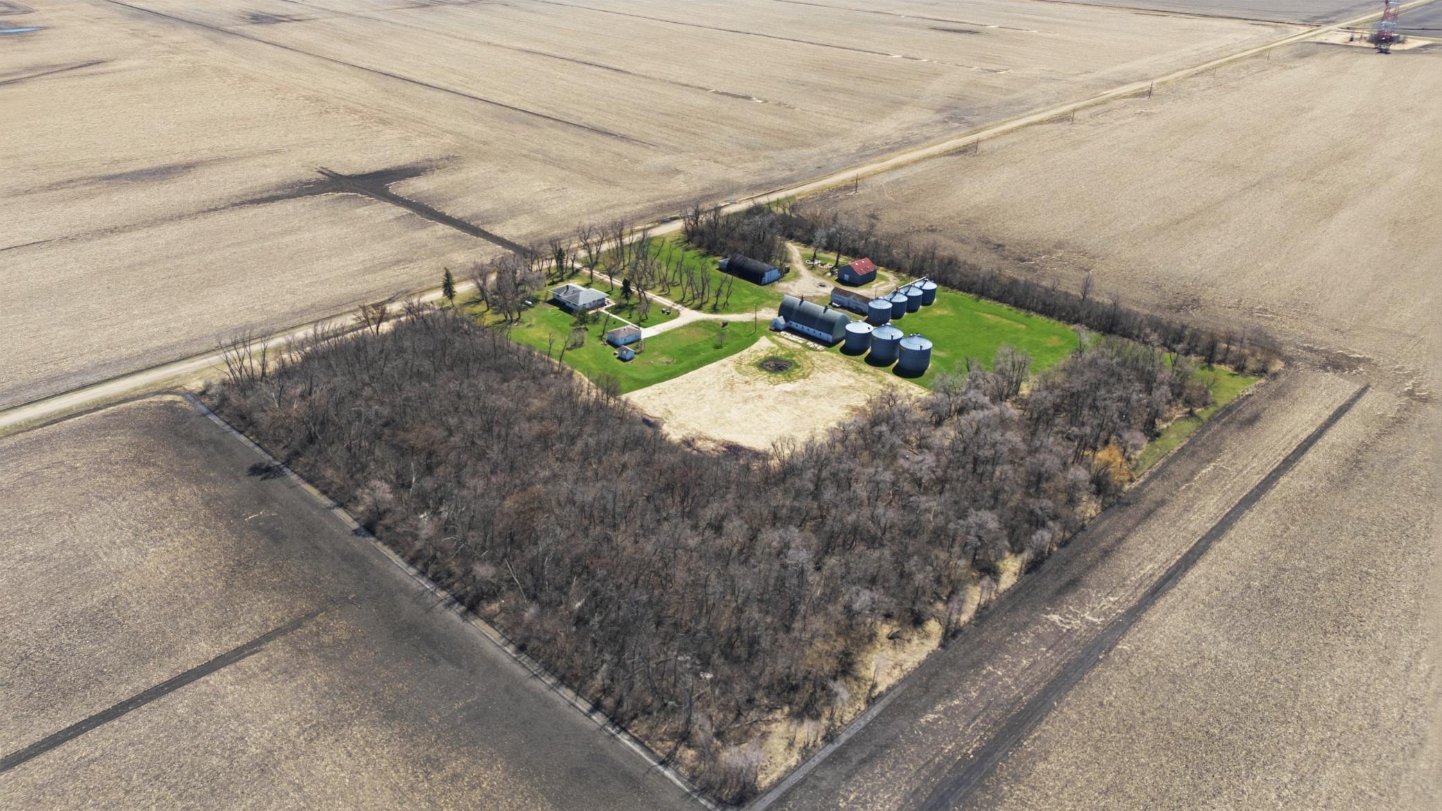 Drone - Grain Bins, Quonset, and farm buildings not Included
