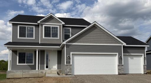 9686 32nd St NE- Home is ready for a Quick Move-in! Highlights include a 4 Bay Garage located on a Walkout Homesite! Sod, Irrigation System, & Front Plantings included. Driveway will be installed soon. Front door will be painted.