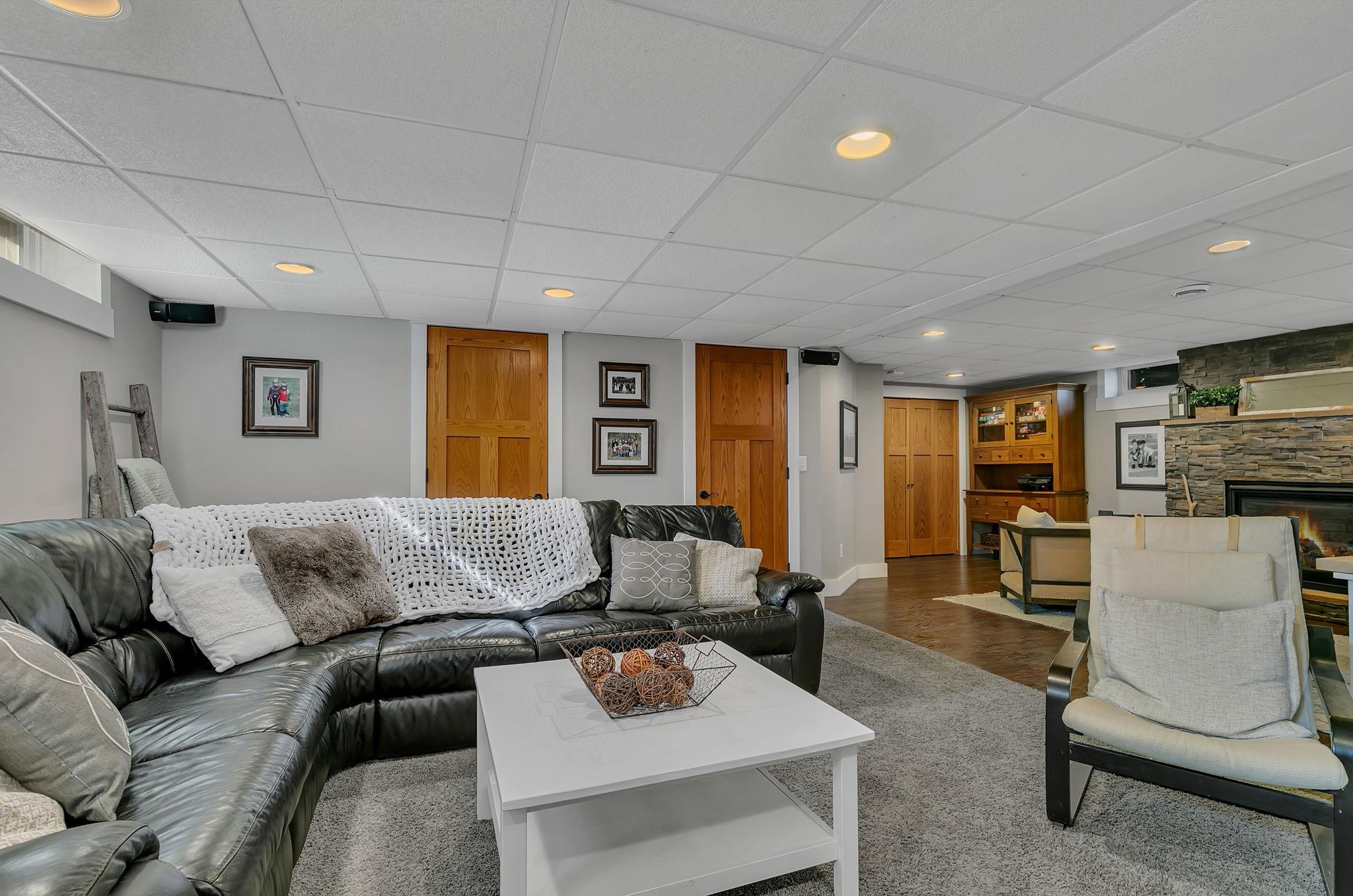 Lower level family area