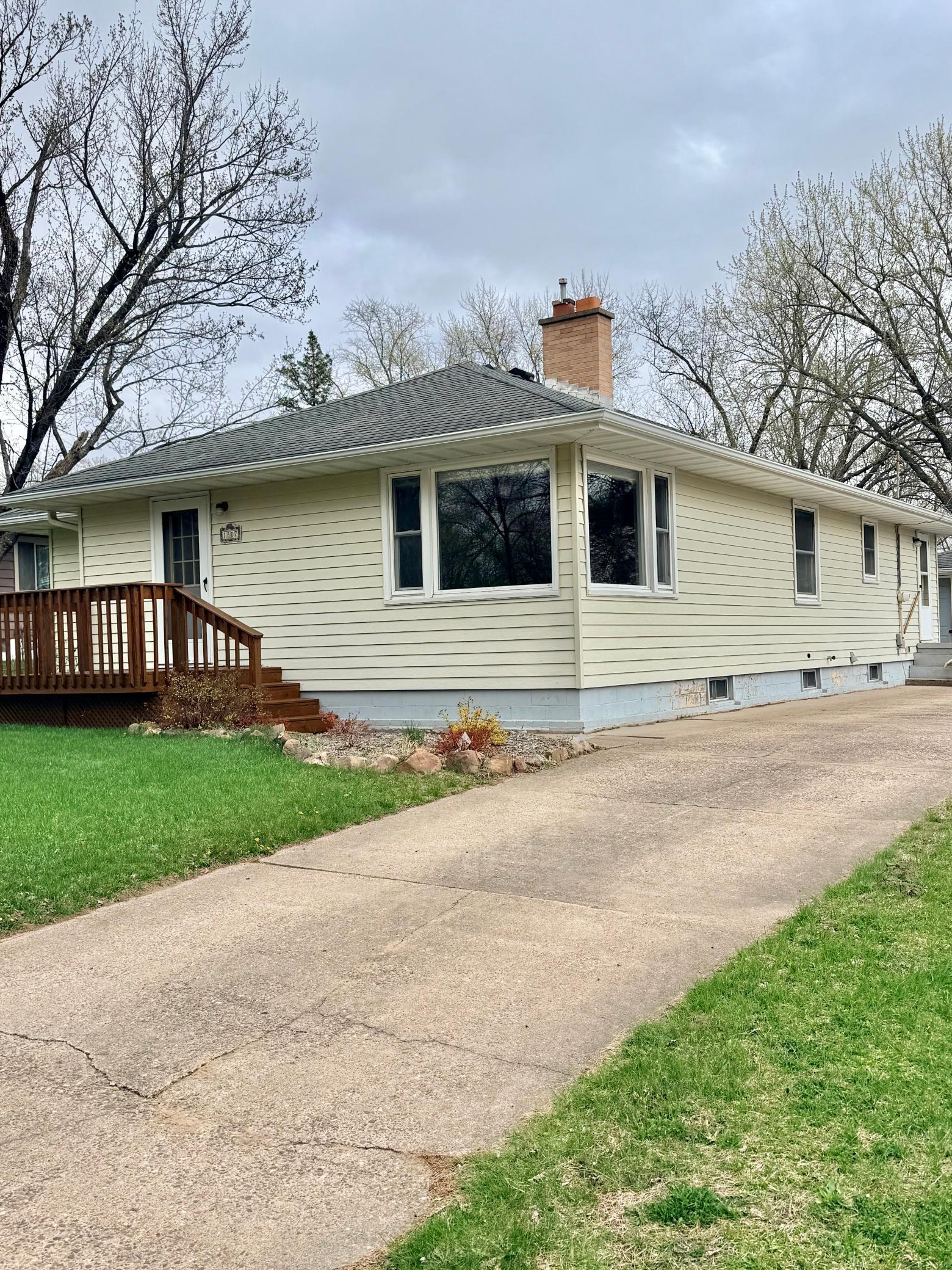 Natural light abounds with these double windows!