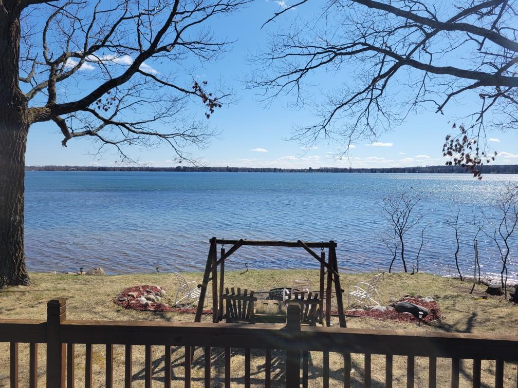 Beautiful view from the deck!