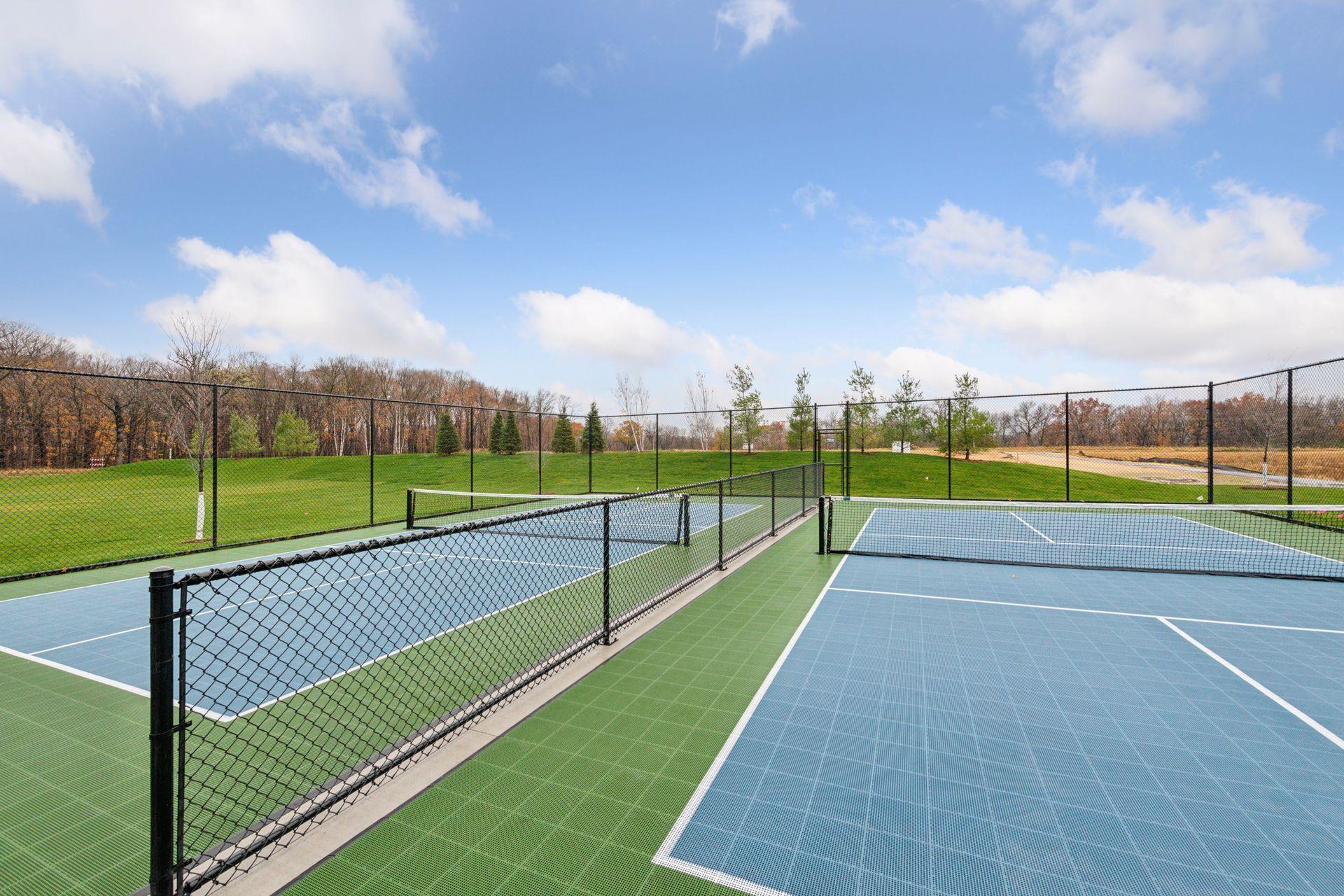 Pickle ball courts