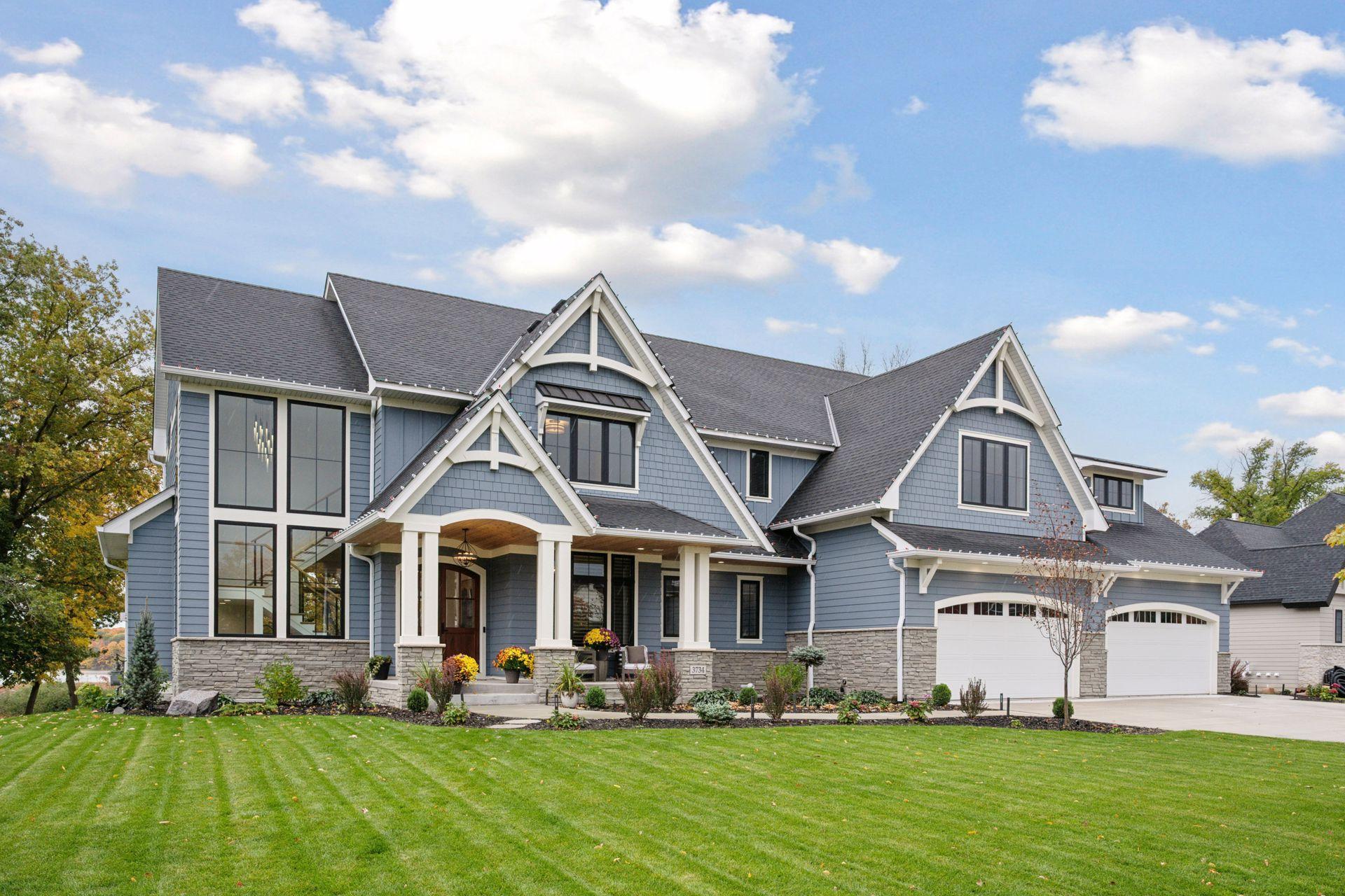 This exquisite property offers over 7,000 square feet of meticulously thought-out spaces, spectacular .74 acre lakefront lot on coveted Lake Minnetonka, 111 feet of shoreline, two 36-foot permanent dock slips on Halstead's Bay, and a .78 acre island.