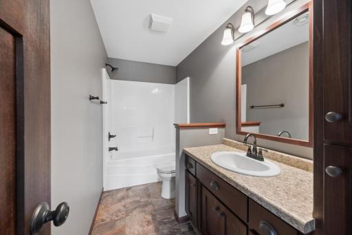 Another full bathroom in the lower level