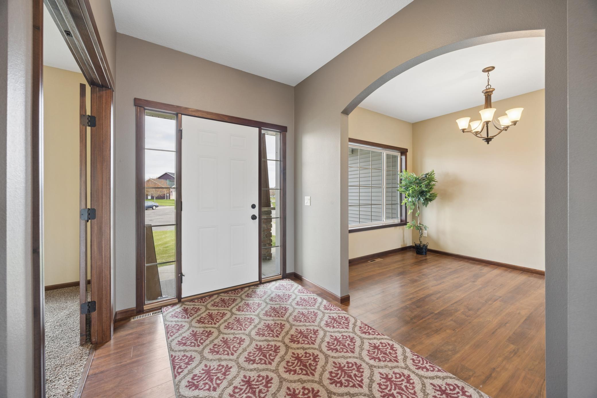 Step inside to discover a spacious and light-filled main level .