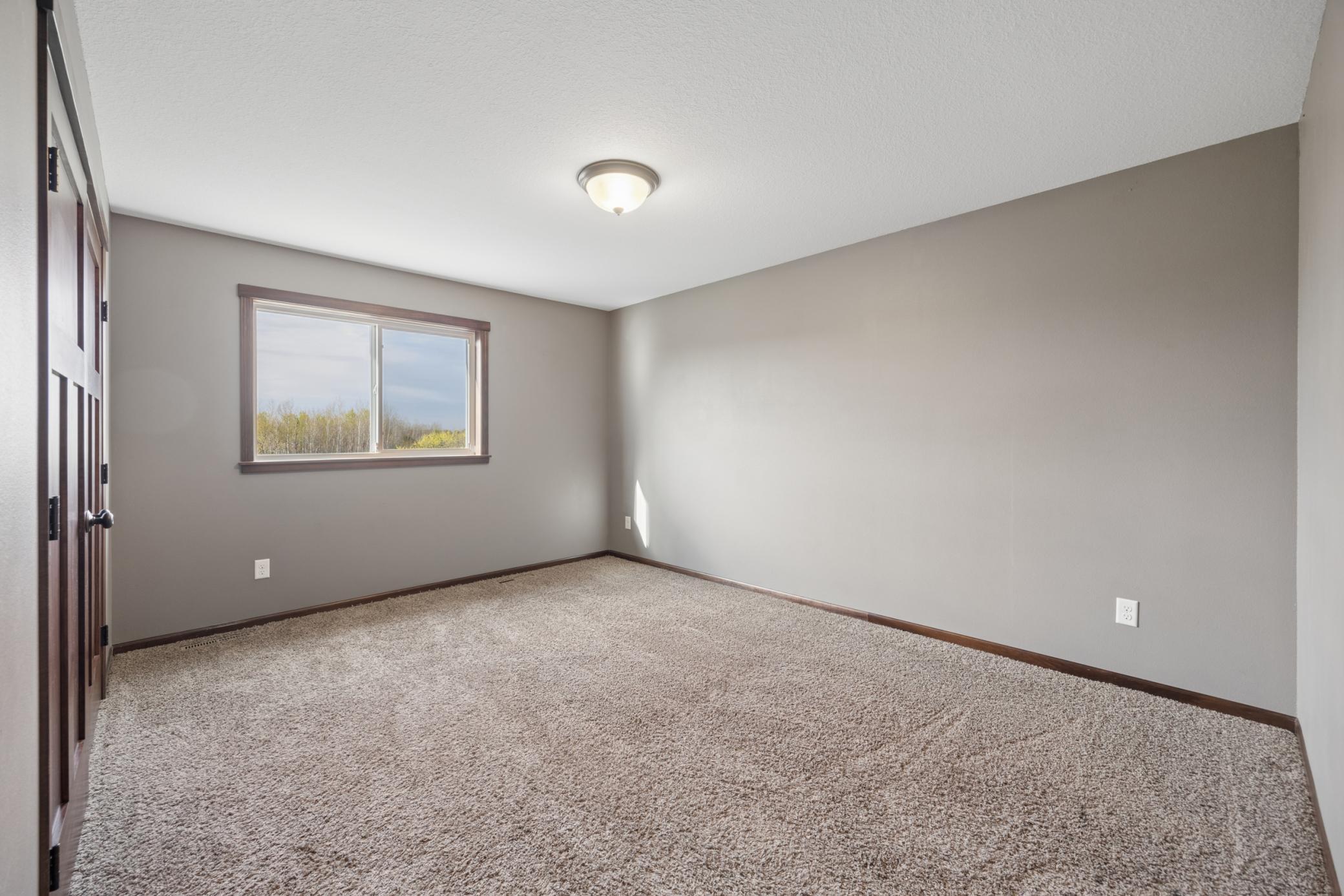 The 4th bedroom on this level is also quite spacious