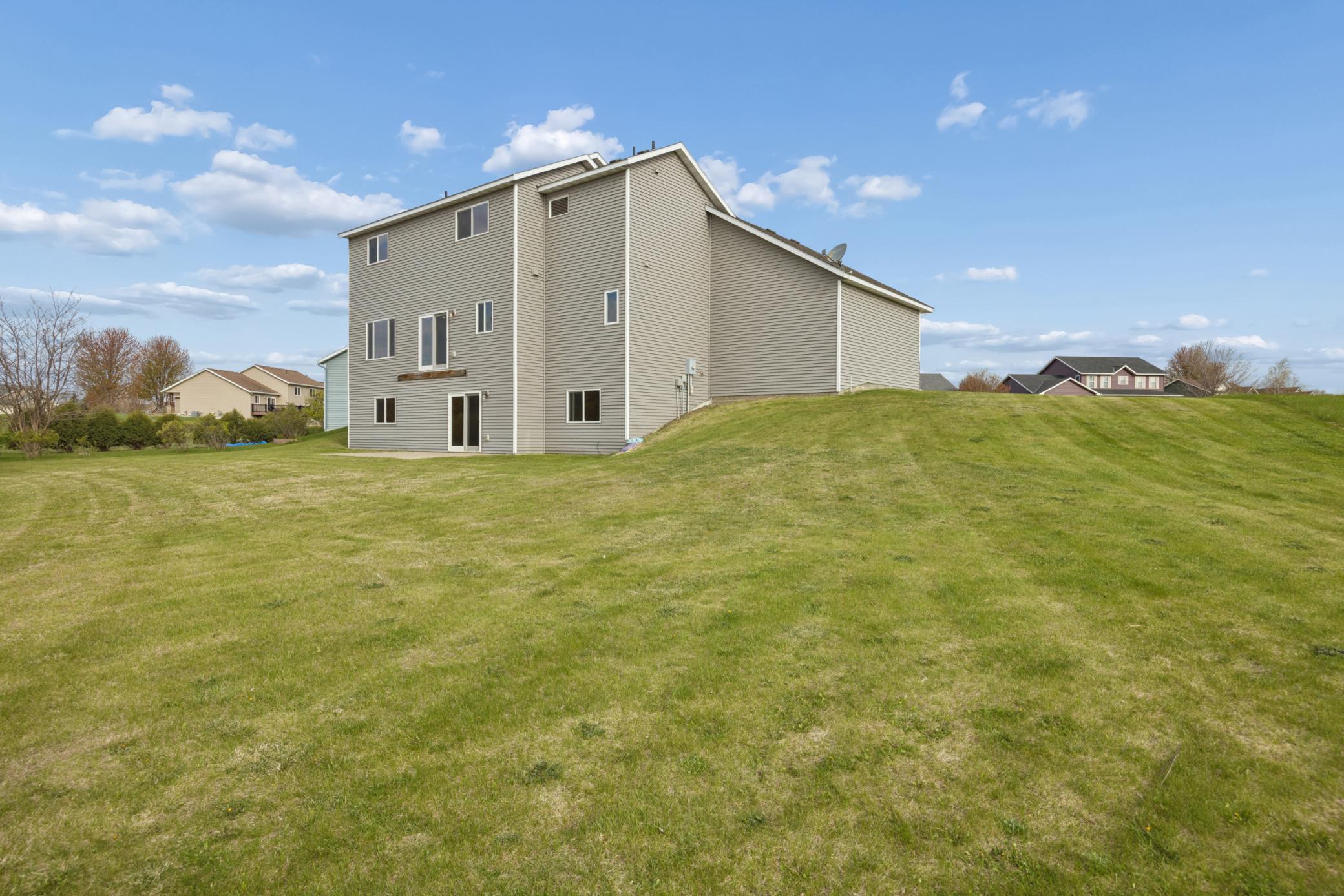 Plenty of green space for yard games and summer evenings