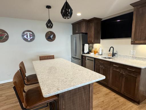 Island, Refrigerator, Dishwasher