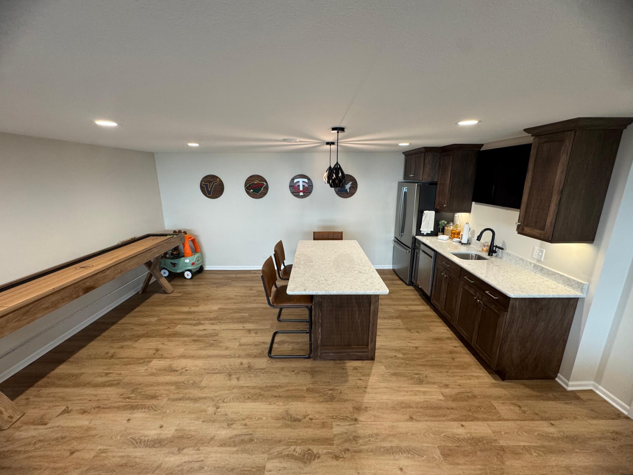 Game Area/ Wet Bar