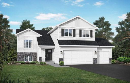 Artist Rendering of Weston A Elevation