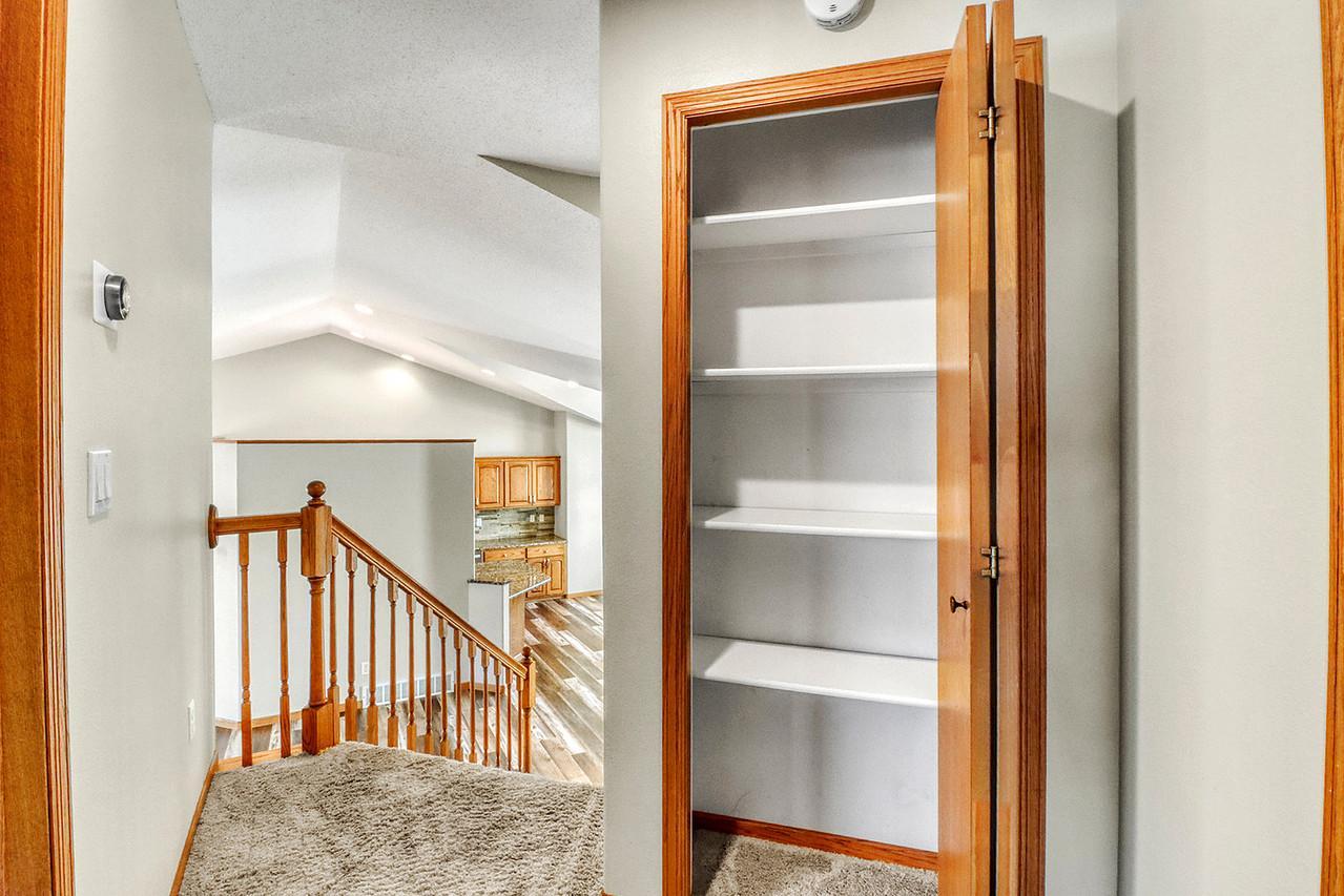 Upstairs Linen Closet