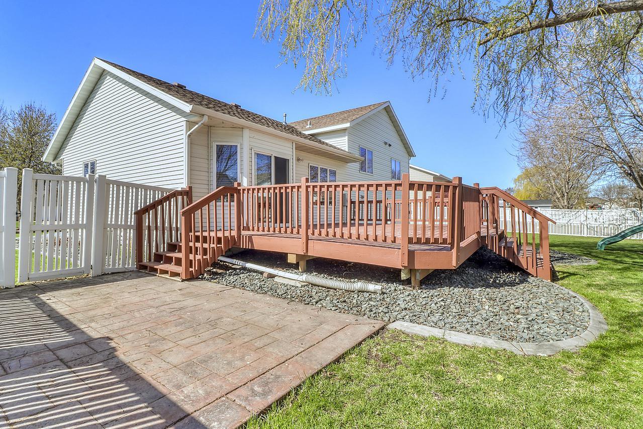 Back Deck and Patio