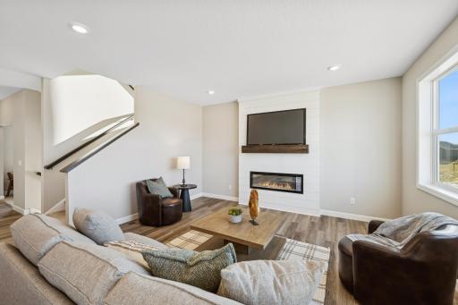 Photos taken from a former model, talk with sales agent about finishes going into home.