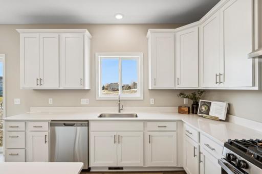 Photos taken from a former model, talk with sales agent about finishes going into home.