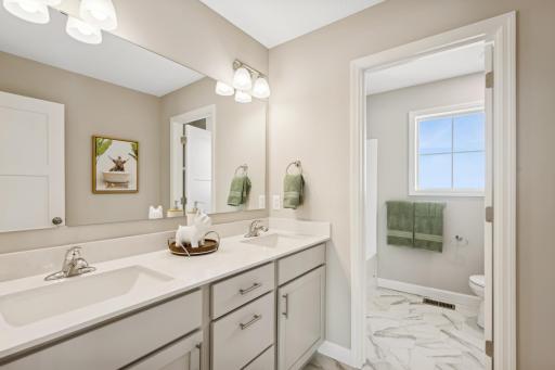 Photos taken from a former model, talk with sales agent about finishes going into home.