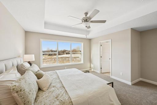 Photos taken from a former model, talk with sales agent about finishes going into home.