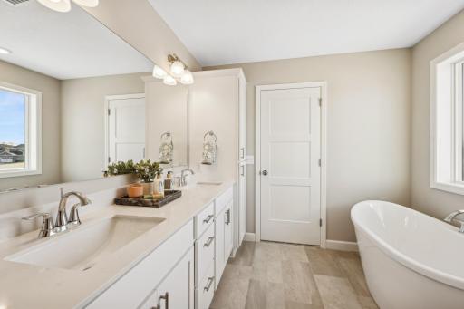 Photos taken from a former model, talk with sales agent about finishes going into home.