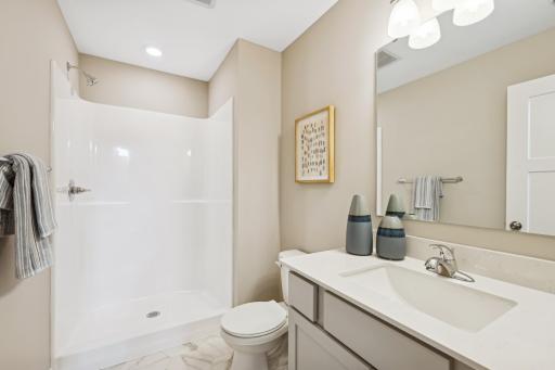 Photos taken from a former model, talk with sales agent about finishes going into home.