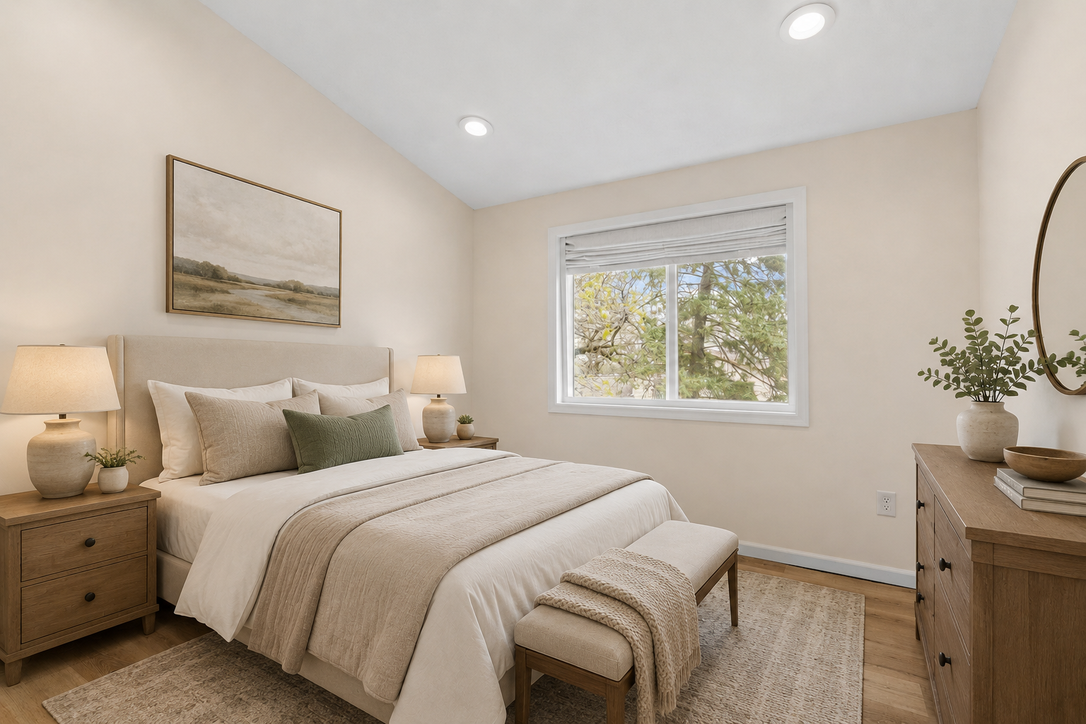Virtually staged. Furniture and décor digitally added.