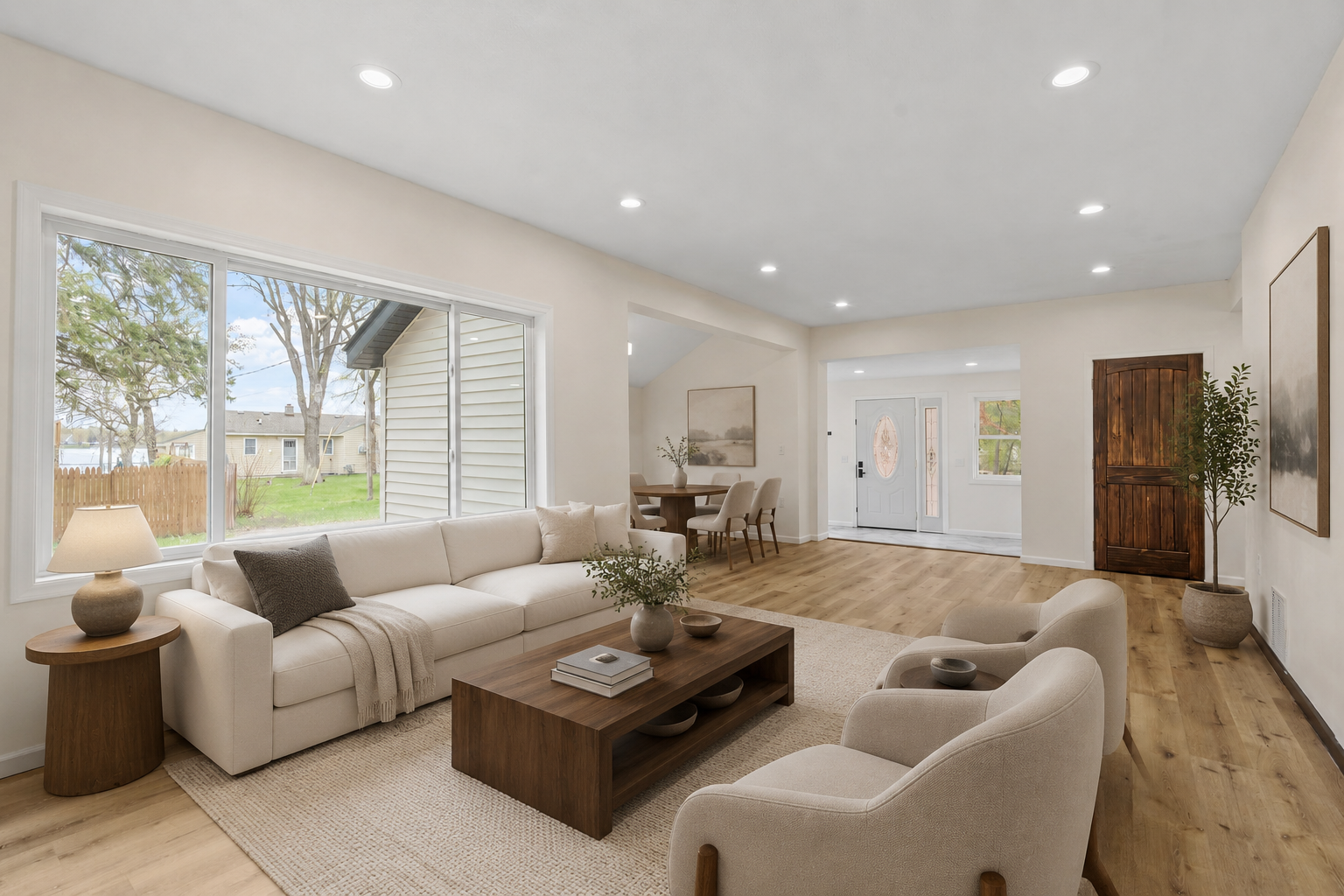 Virtually staged. Furniture and décor digitally added.