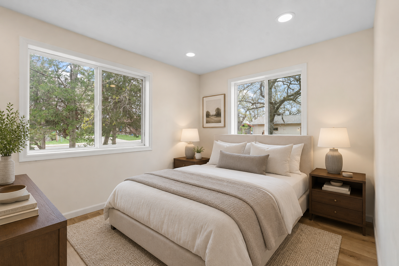 Virtually staged. Furniture and décor digitally added.