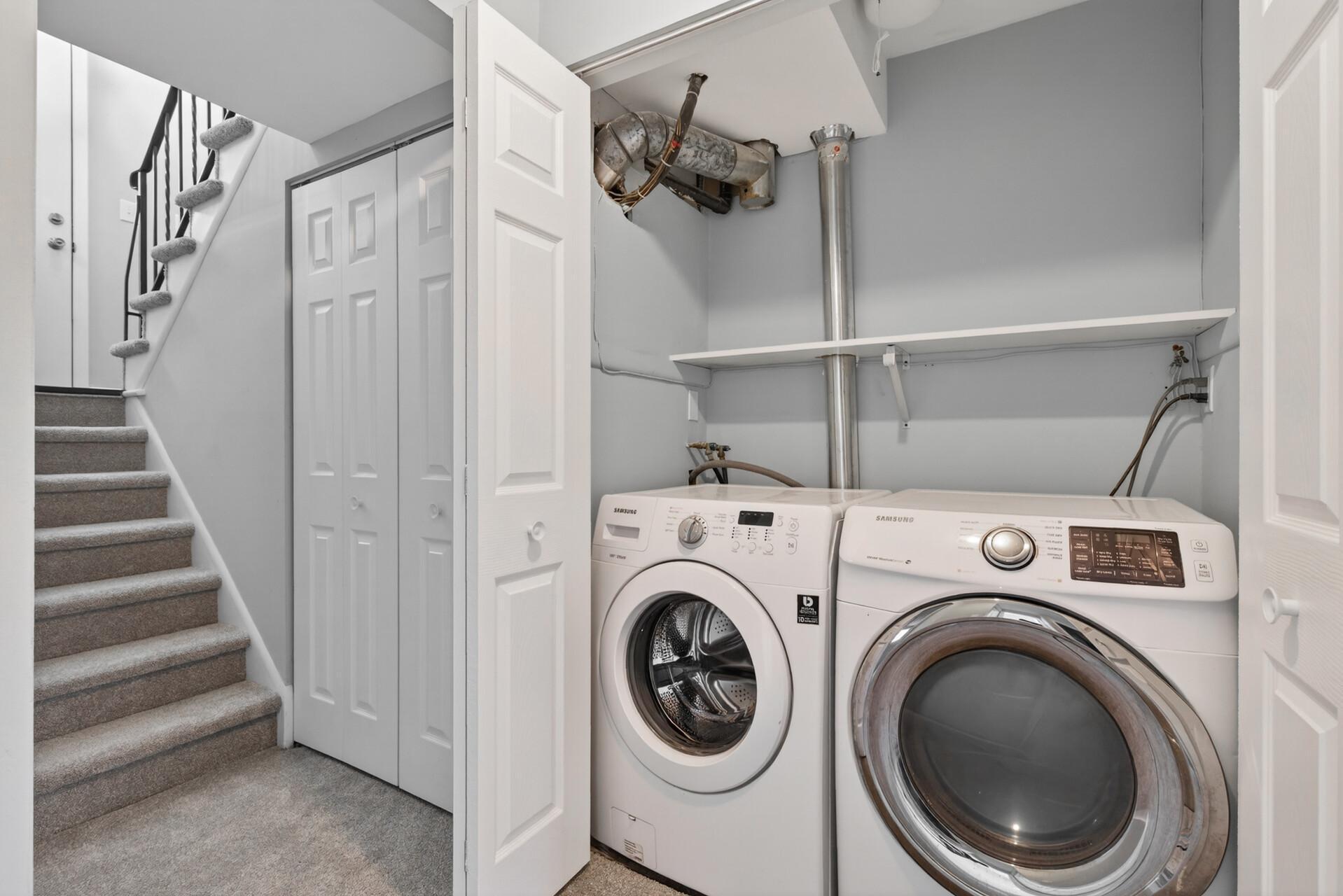 front load washer and dryer