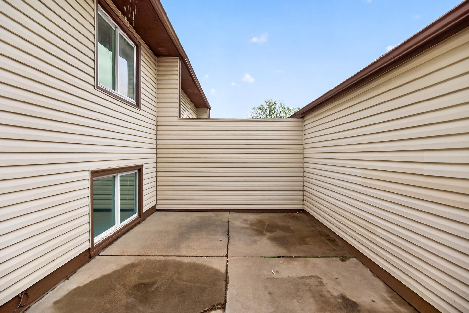 lots of space for gardening or out door entertaining