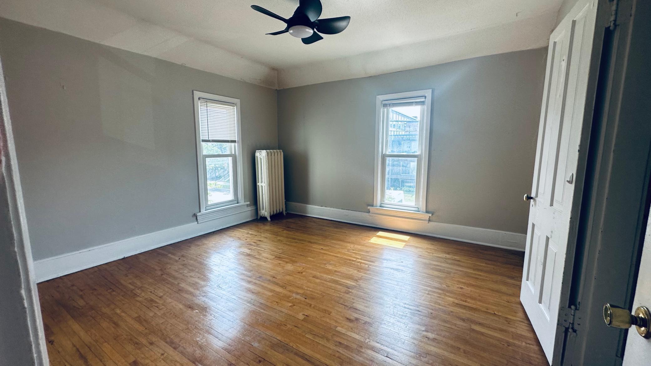Bedroom #1 in the upstairs 3 bedroom unit