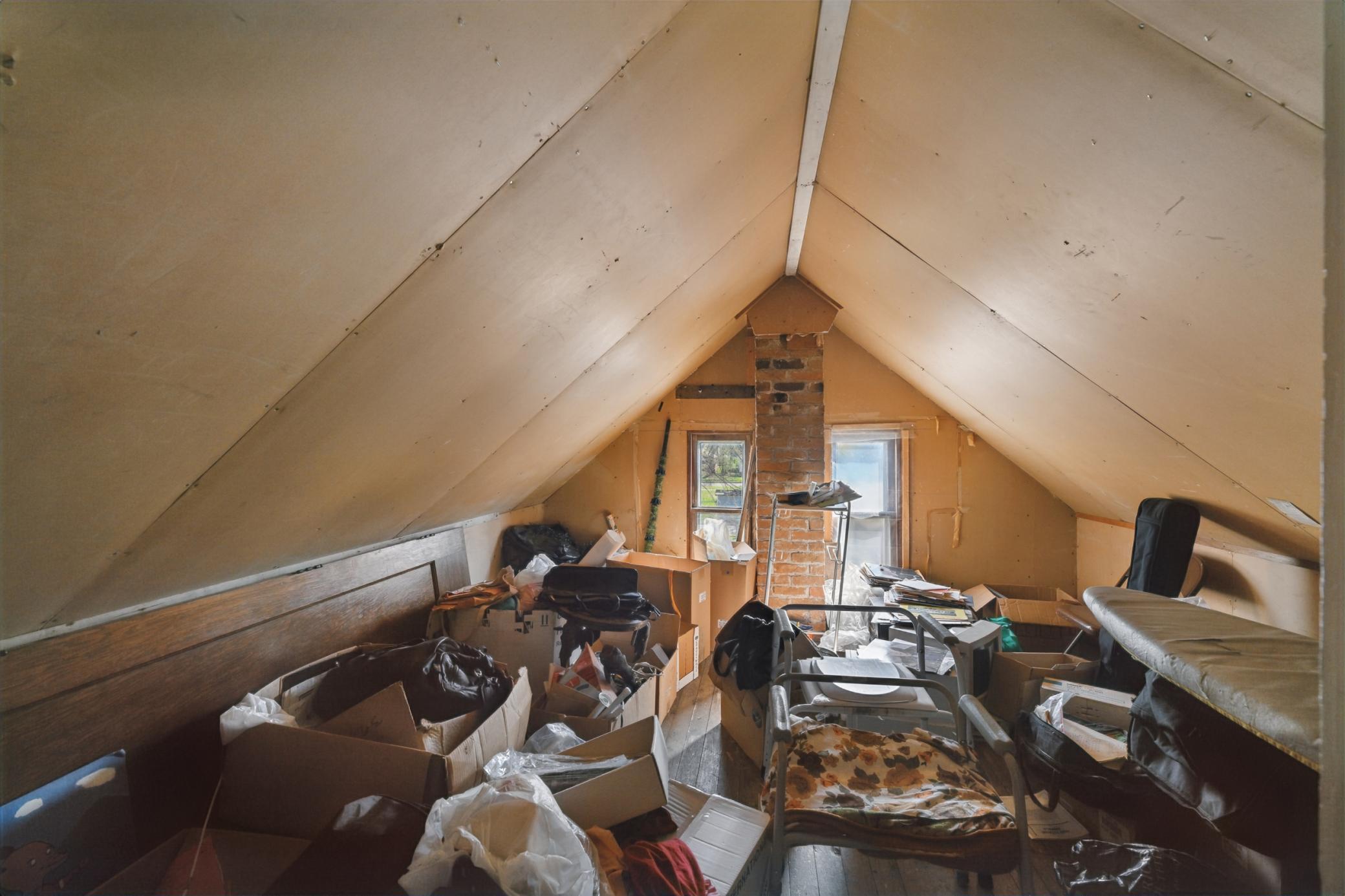 Finish off the attic space for additional living space.