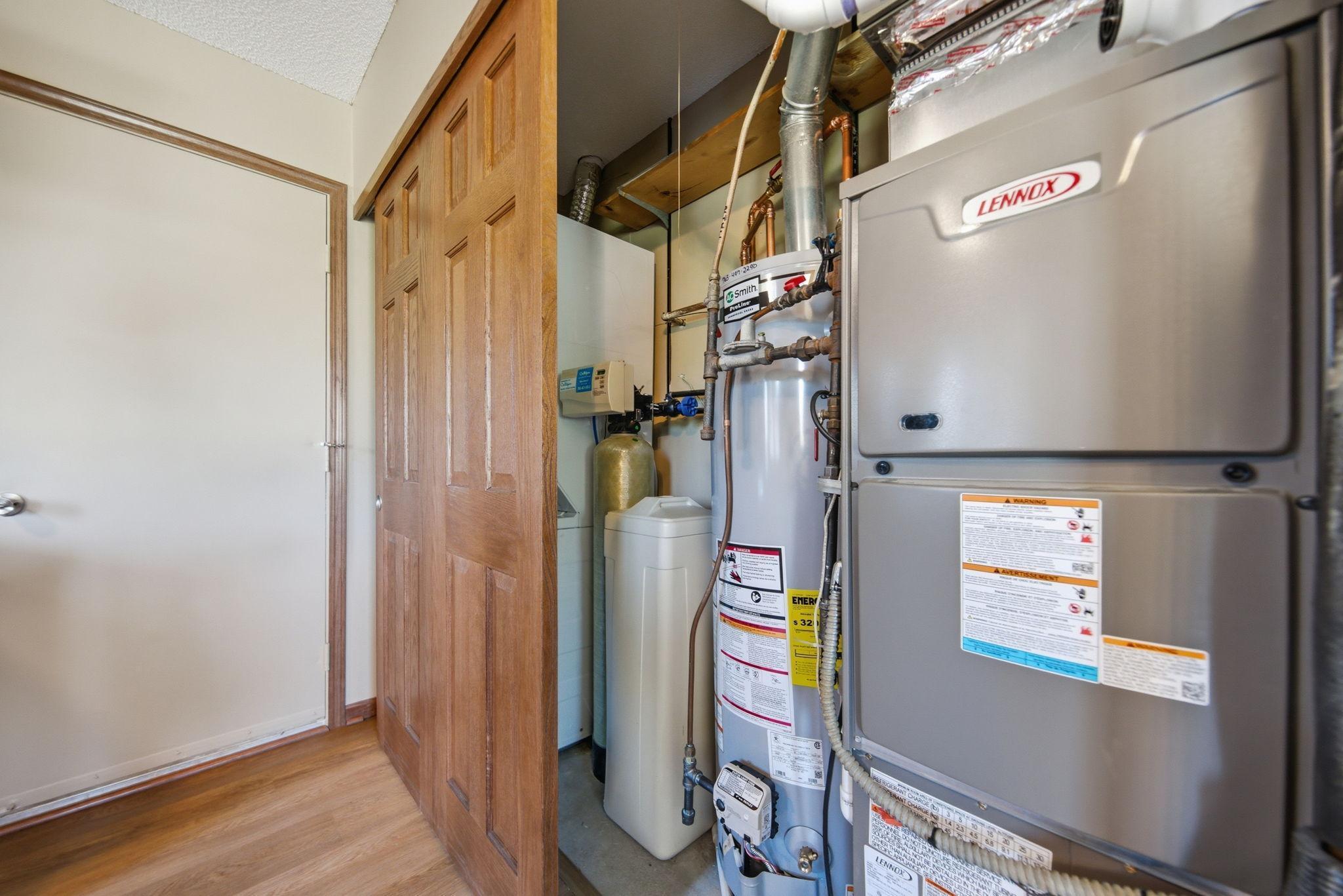 New water heater, New Lennon Furnace and AC