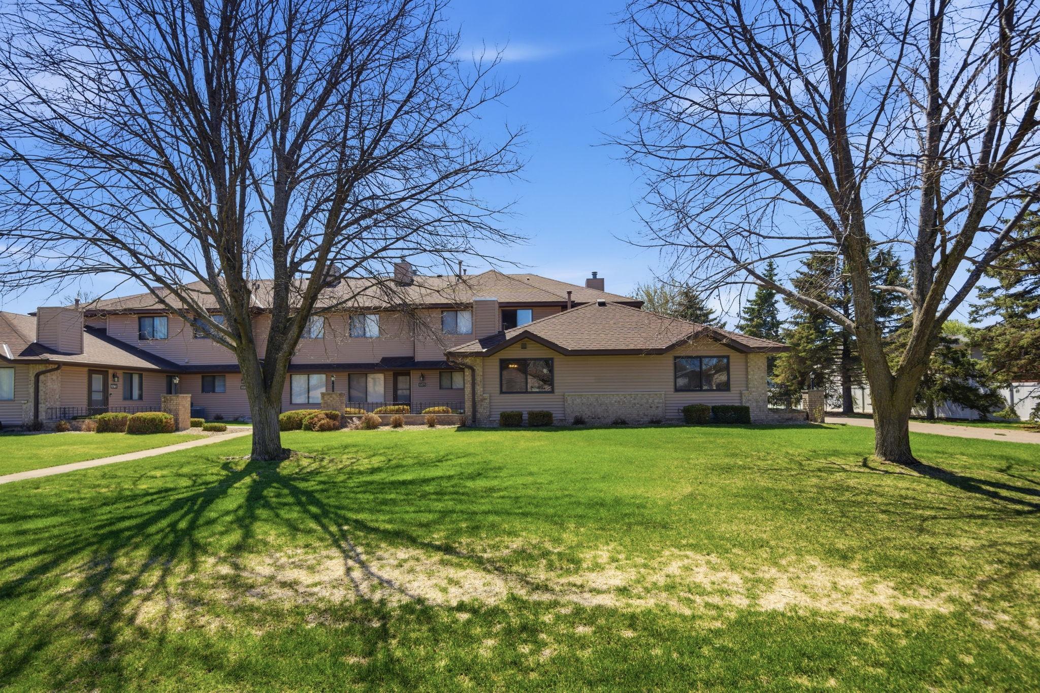 View of front yard from the street