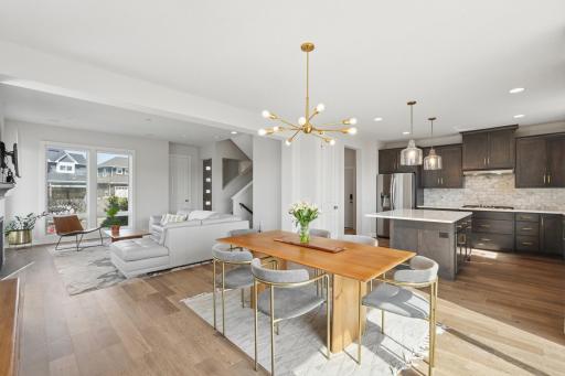 Open Concept with abundant Natural Lighting
