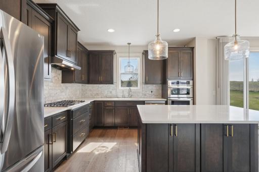 Gourment Kitchen with Stainless Appliances