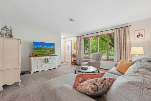 Great view of the front yard from the living room.